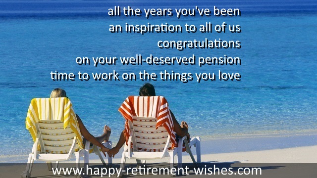 inspirational retirement wishes